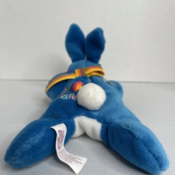 Lisa Frank Blue Boopsidoodle Bunny Beenie Baby! 💕✨ - Picture 5 of 9